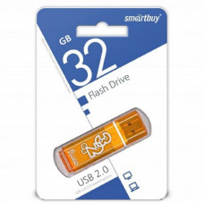 USB флеш-диск 32Gb Smartbuy Glossy series Orange