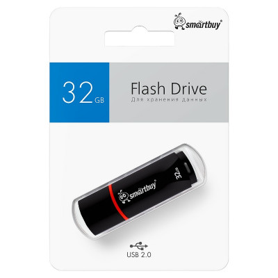 USB флеш-диск 32Gb Smartbuy Crown Black