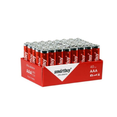 Батарейка SmartBuy LR03 Alkaline box-40