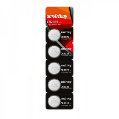 Батарейка Smartbuy CR2025 BL-5