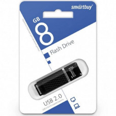 USB флеш-диск 8Gb SmartBuy Quartz Black