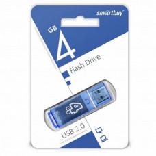 USB флеш-диск 4Gb Smartbuy Glossy series Blue
