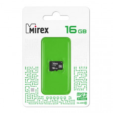 Карта памяти MicroSDHC 16Gb MIREX Class10