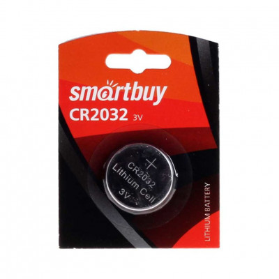 Батарейка Smartbuy CR2032 BL1 (12шт в уп)