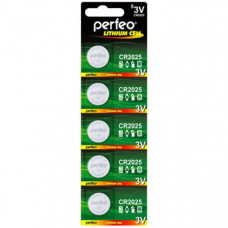 Батарейка Perfeo CR2025 BL-5