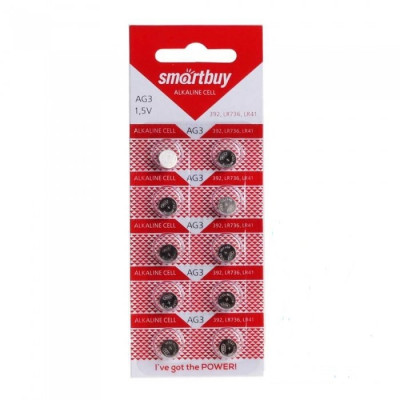 Батарейка Smartbuy AG3 BL-10