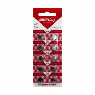 Батарейка Smartbuy AG6 BL-10
