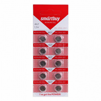 Батарейка Smartbuy AG7 BL-10