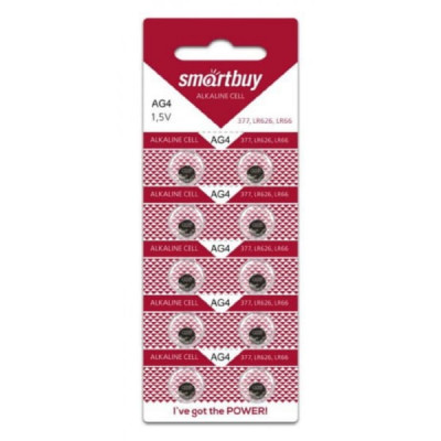 Батарейка Smartbuy AG4 BL-10