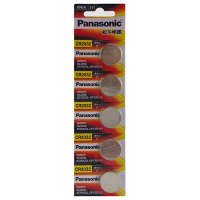 Батарейка Panasonic CR2032 BL5