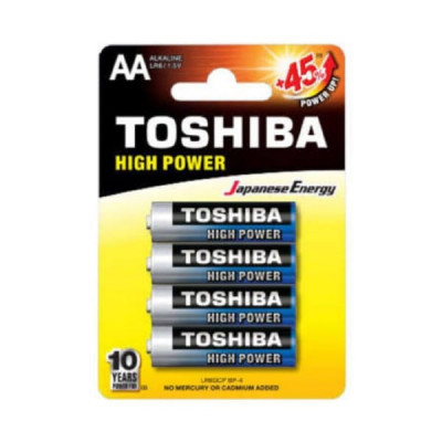 Батарейка Toshiba LR06 BL-4 High Power Alkaline 1.5V (4/48/192)