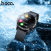 Часы Smart Watch HOCO Y2 Black. Емкость аккумулятора 290 мАч. IPS дисплей с диагональю 1,3 дюйма и разрешением 240x240 пикселей. Уведомления о звонках и сообщений из соц. сетей и мессенджеров. Также присутствует синхронизация мобильной телефонной книги, и