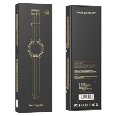 Часы Smart Watch HOCO Y2 Black. Емкость аккумулятора 290 мАч. IPS дисплей с диагональю 1,3 дюйма и разрешением 240x240 пикселей. Уведомления о звонках и сообщений из соц. сетей и мессенджеров. Также присутствует синхронизация мобильной телефонной книги, и