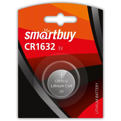 Батарейка Smartbuy CR1632 BL-1 (12/720)