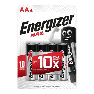 Батарейка Energizer LR06 MAX BL-4 (96)