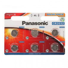 Батарейка Panasonic Power Cells CR2032 BL6 (120)