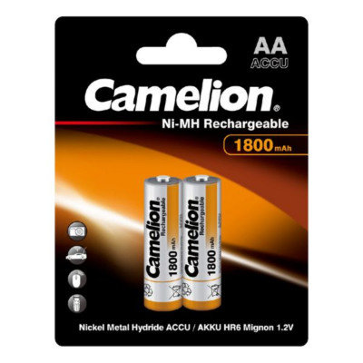 Аккумулятор Camelion R06 (1800 mAh) (2 бл)  (2/24/384)