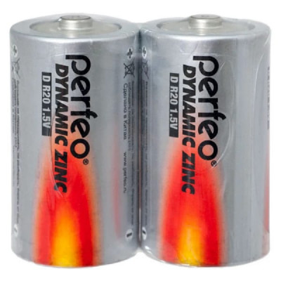 Батарейка Perfeo R20 Dynamic Zinc SH2