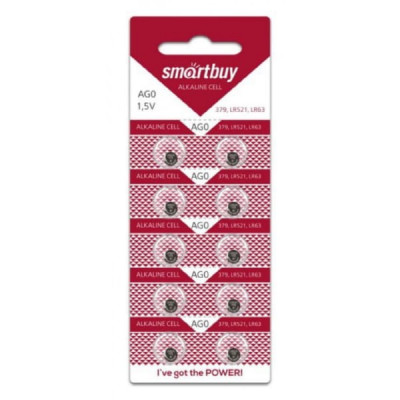 Батарейка Smartbuy AG0 BL-10 (10/2000)