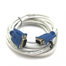 Кабель VGA-VGA 5м (3+4 толстый шнур)