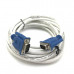 Кабель VGA-VGA 5м (3+4 толстый шнур)