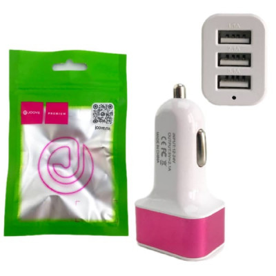 АЗУ-3USB 1А + 2А + 2,1А квадрат