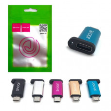 OTG переходник Micro USB(AM)-Type-C(AF) JOOVE JX-1, в блистере, цвета в ассортименте
