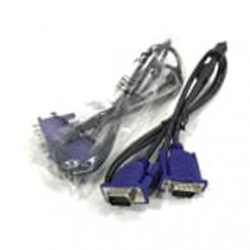 Кабель VGA-VGA M/M 1,5м (3+2) с фильтром