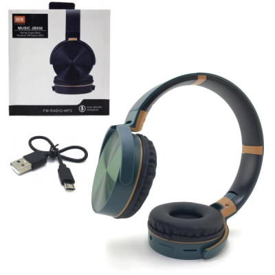 Гарнитура полноразмерная Bluetooth  J950, синий