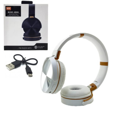 Гарнитура полноразмерная Bluetooth  J950, белый