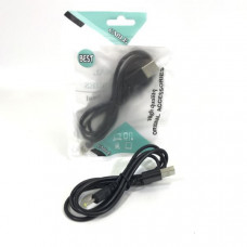 USB кабель D15 штекер 2,5x0,7 тонкий для планшета, 1м, блистер