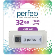 USB флеш-диск 32Gb Perfeo C06 White