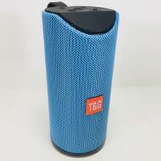Портативная колонка Portable TG-113 Blue (размер 16х7 см) (Bluetooth,FM,micro,AUX)