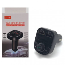 FM-Модулятор QY01, Bluetooth, 2USB, 5V-3.1A