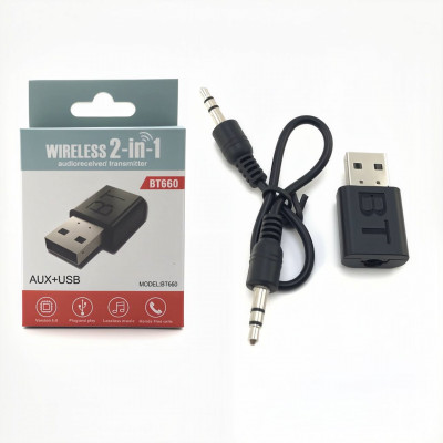 Bluetooth адаптер BT660 AUX+USB