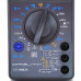 Мультиметр Орбита OT-INM24 (DT-700D/100).Постоянное напряжение: Да. Переменное напряжение : Да. Сопротивление: Да. Постоянный ток: Да. Проверка диодов: Да. Звуковая прозвонка: Да. Измерение температуры: Нет. Проверка транзисторов: Да. Измерение частоты: Д