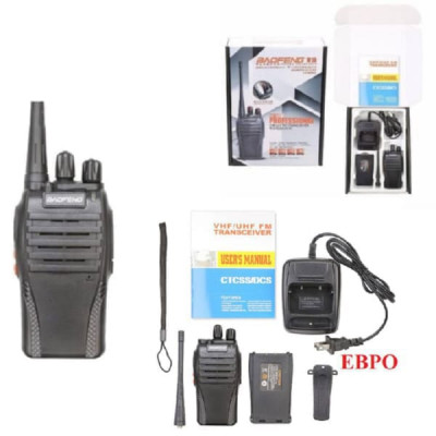Рация Baofeng BF-999S(UHF)/50 Диапазон частот: UHF(400-470 МГц); Выходная мощность: 5W; Дальность вещания: 5 км; 16 каналов; Регулируемый уровень громкости; Встроенный фонарик.; Вес: 150г; Размер: 115х55х33 мм Материал: пластик