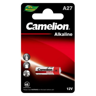 Батарейка Camelion A27 BL-1 Mercury Free