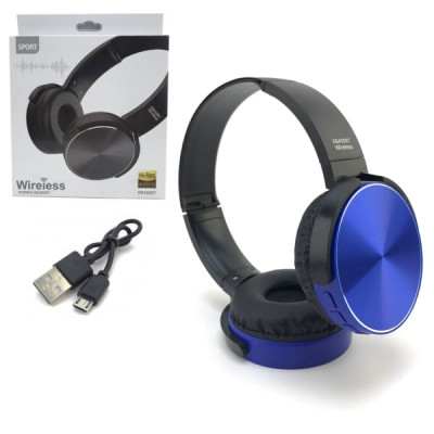 Гарнитура беспроводная полноразмерная Bluetooth SN ХВ450BT Blue