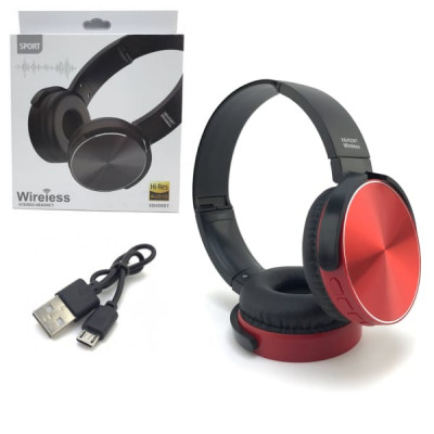 Гарнитура беспроводная полноразмерная Bluetooth SN ХВ450BT Red