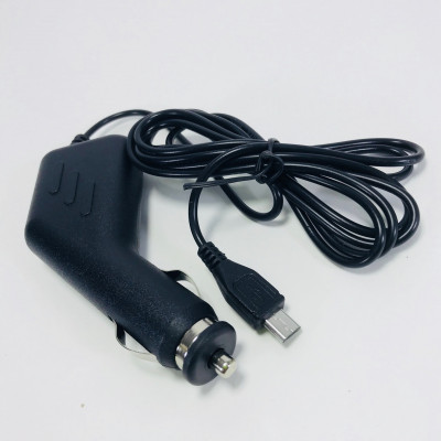 АЗУ для видеорегистратора MiniUSB, LB-12, прямой штекер. Вход: DC 12-24V. Выход: DC:5V/800mA.