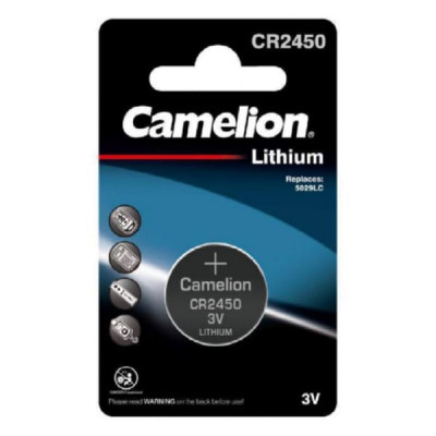 Батарейка CAMELION CR2450 BL-1